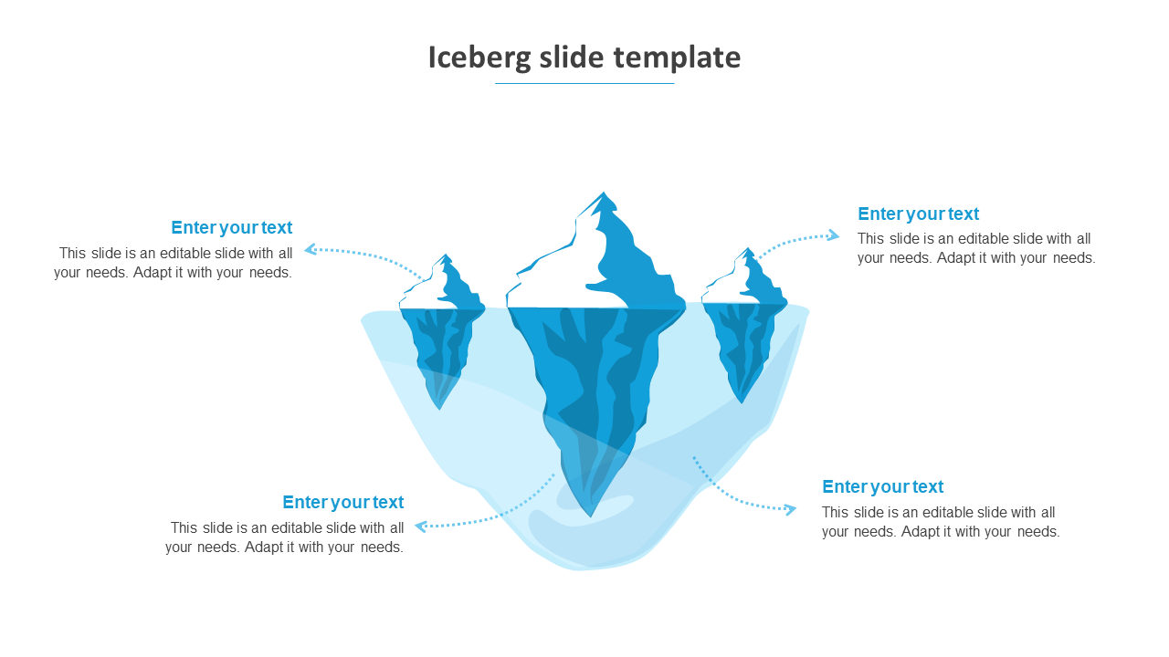 iceberg slide template
